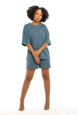 Tonlé Davi Upcycled T Shirt Pajamas + Loungewear