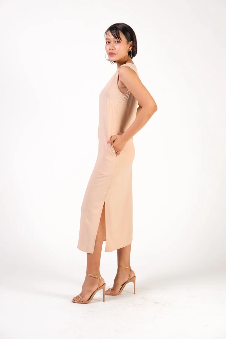 Tonlé Clothing Nuon Upcycled Dress 9 Tonlé Clothing Nuon Upcycled Dress