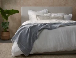 Coyuchi Topanga Matelasse Throw Blanket Home Goods