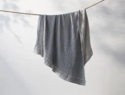 Coyuchi Topanga Matelasse Throw Blanket Home Goods