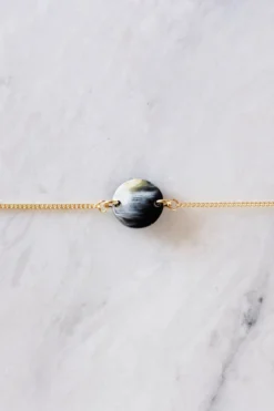 Hathorway Tran Quoc Dainty Horn Charm Bracelet Jewelry