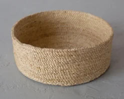 Will & Atlas Home Goods Trio Of Round Jute Baskets - Natural