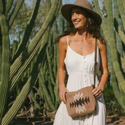 MZ Fair Trade Tule Wool Crossbody Bag