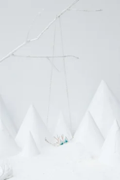 CÂPÂ Jewelry Tundra Landscape Recycled Necklace