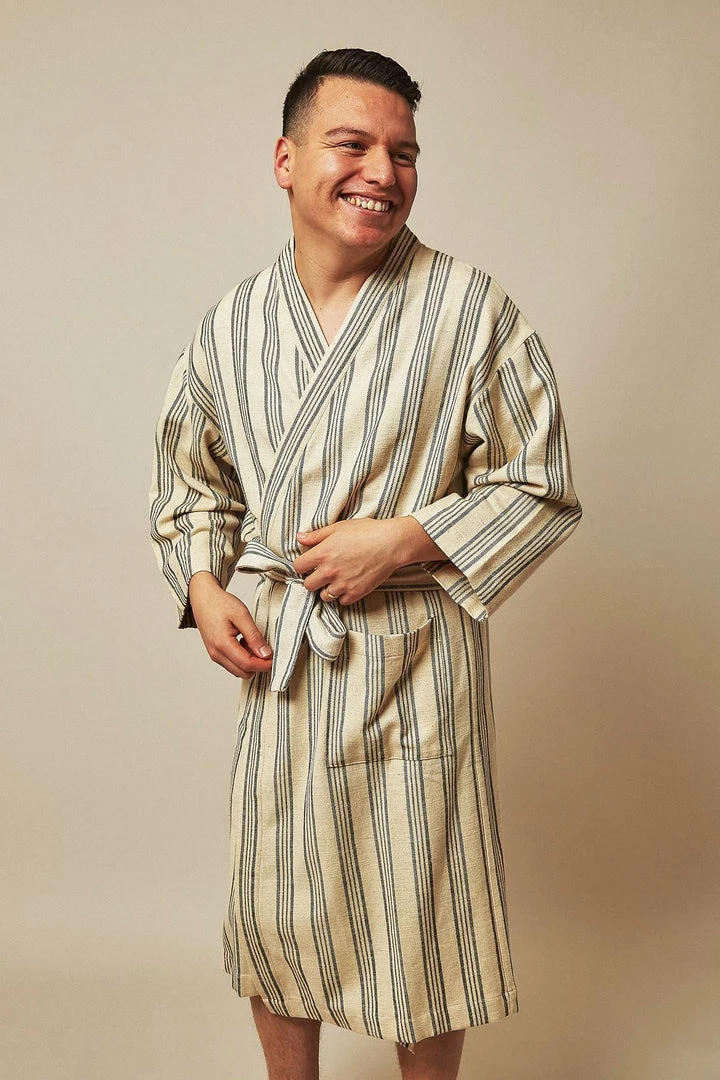 Anatolico Home Goods Brooklyn Unisex Turkish Robe 3 Anatolico Home Goods Brooklyn Unisex Turkish Robe