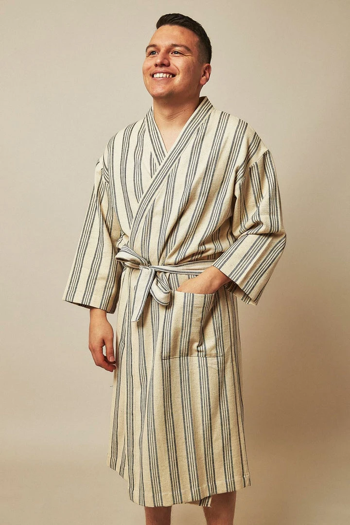 Anatolico Home Goods Brooklyn Unisex Turkish Robe 5 Anatolico Home Goods Brooklyn Unisex Turkish Robe