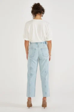 ÉTICA Tyler Seamed Crop Jeans - Sea Breeze 8 ÉTICA Tyler Seamed Crop Jeans - Sea Breeze