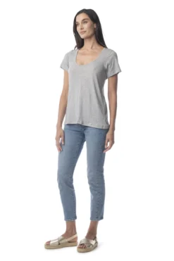 Synergy Organic Clothing Ultimate Tee - Heather Gray 9 Synergy Organic Clothing Ultimate Tee - Heather Gray