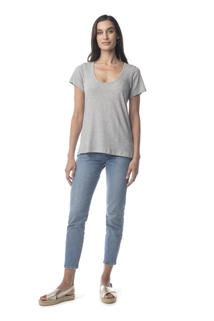 Synergy Organic Clothing Ultimate Tee - Heather Gray 6 Synergy Organic Clothing Ultimate Tee - Heather Gray