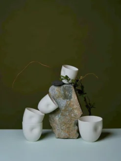 Middle Kingdom Kitchen + Dining Unique Porcelain Cups