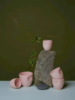 Middle Kingdom Kitchen + Dining Unique Porcelain Cups