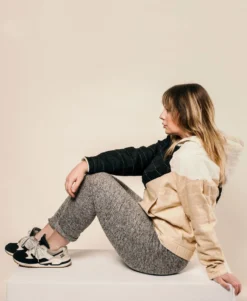 Anchal Patchwork Unisex Hoodie - Ivory Clothing