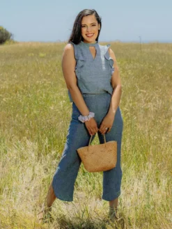 Valani Clothing Leang Hemp Top