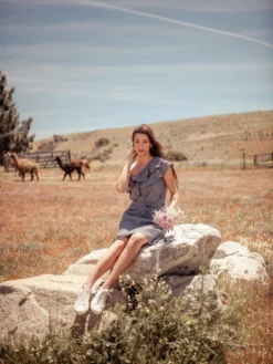 Valani Clothing Sokha Hemp Midi Dress