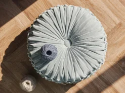 Casa Amarosa Velvet Round Throw Pillow Home Goods