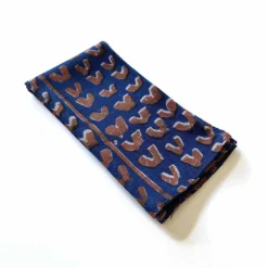 Ichcha Vera Blue Napkin Set 15 Ichcha Vera Blue Napkin Set