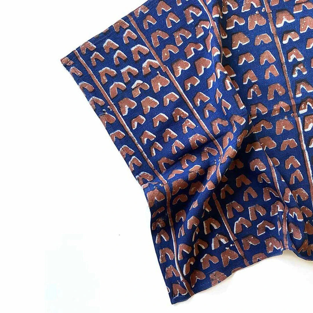 Ichcha Vera Blue Napkin Set 7 Ichcha Vera Blue Napkin Set