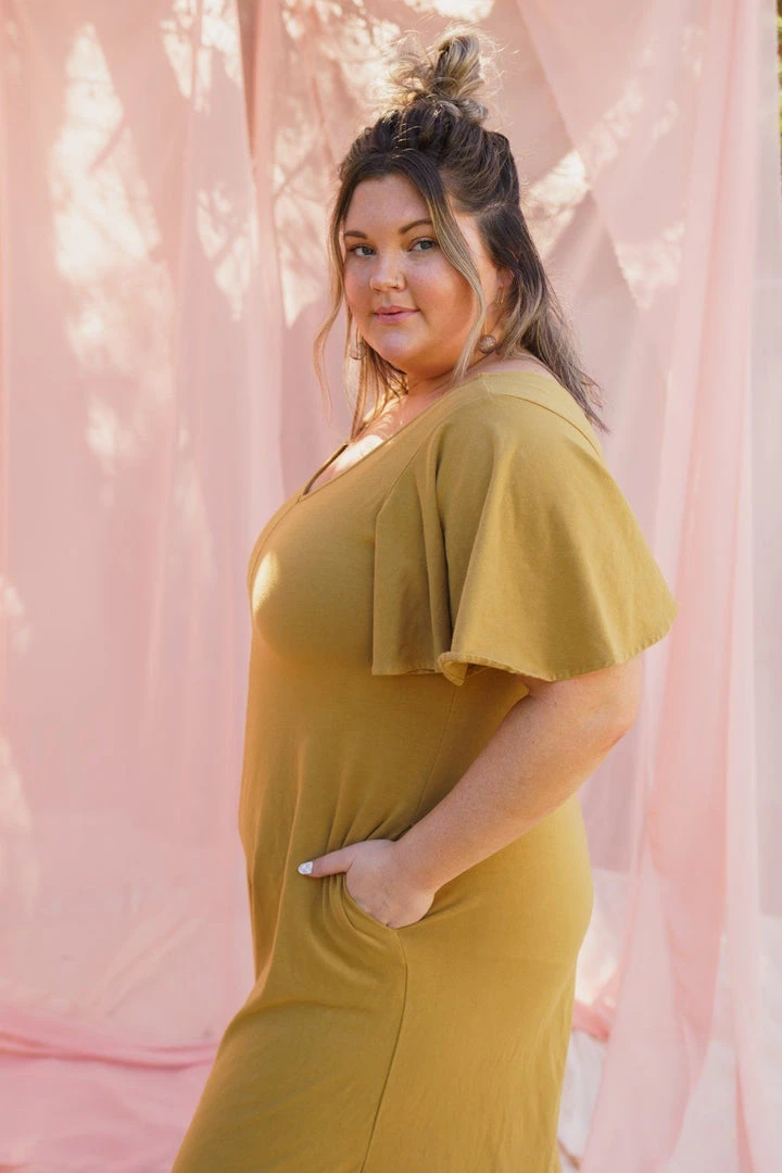 Mien Villa Flutter Sleeve Jumpsuit Clothing 19 Mien Villa Flutter Sleeve Jumpsuit Clothing