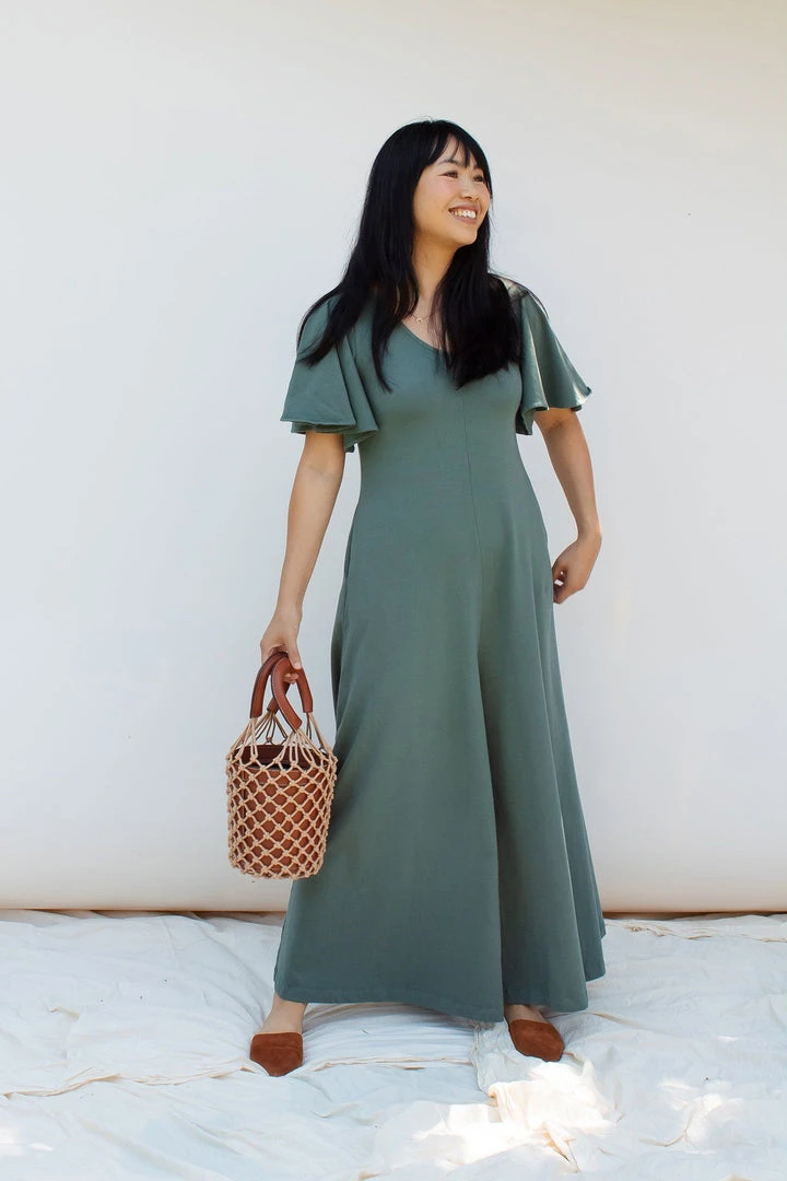 Mien Villa Flutter Sleeve Jumpsuit Clothing 17 Mien Villa Flutter Sleeve Jumpsuit Clothing