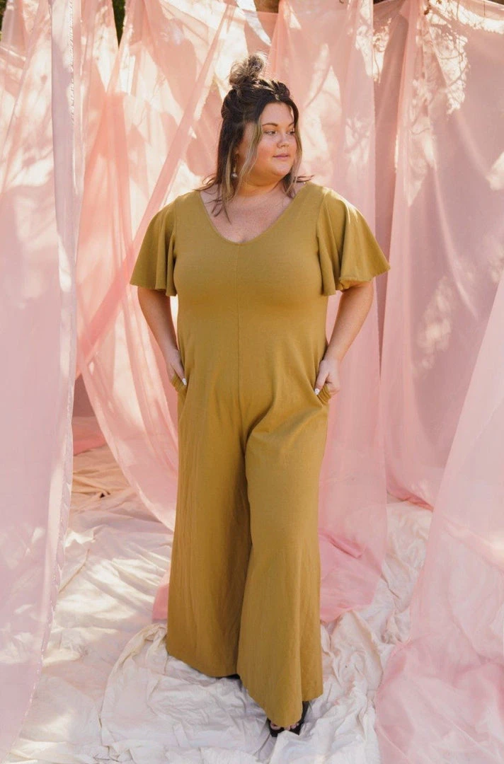 Mien Villa Flutter Sleeve Jumpsuit Clothing 15 Mien Villa Flutter Sleeve Jumpsuit Clothing