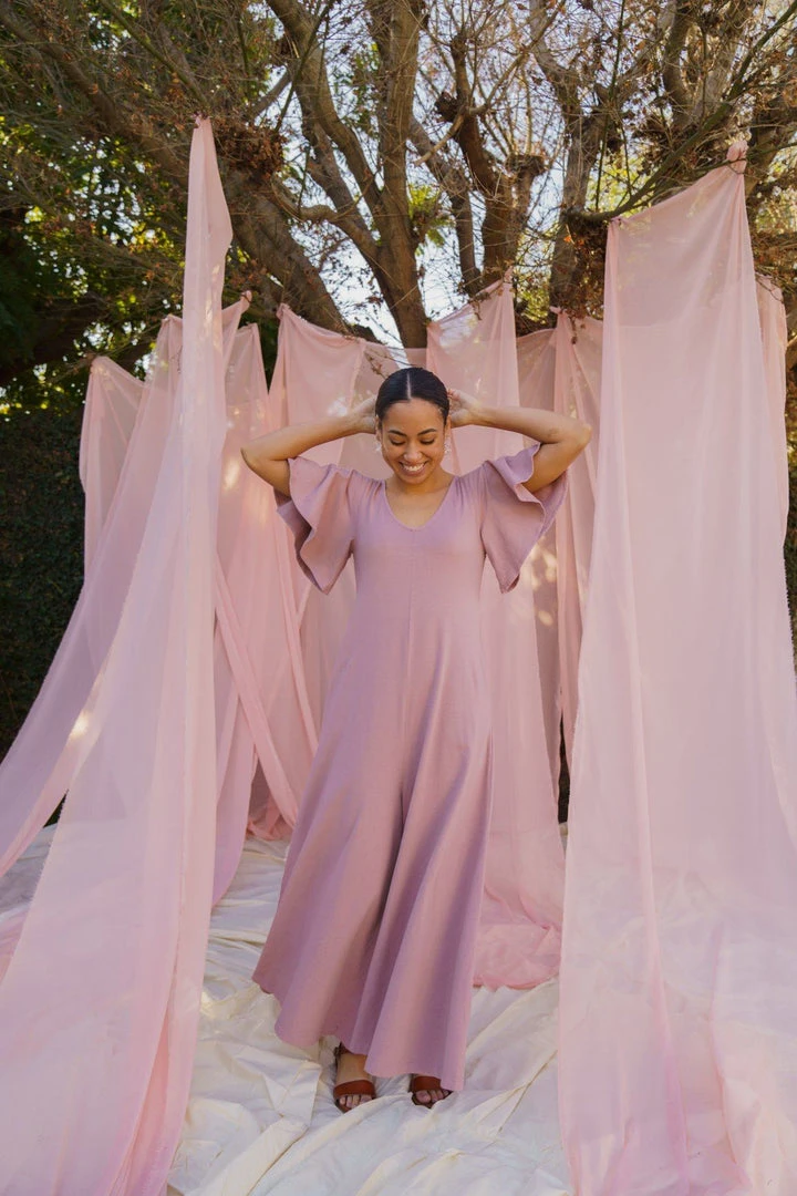 Mien Villa Flutter Sleeve Jumpsuit Clothing 11 Mien Villa Flutter Sleeve Jumpsuit Clothing