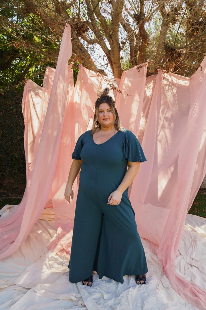 Mien Villa Flutter Sleeve Jumpsuit Clothing 10 Mien Villa Flutter Sleeve Jumpsuit Clothing