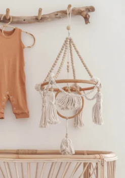 Village Thrive Beaded Baby Mobile Home Goods