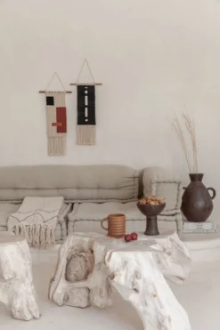 Village Thrive Block Macrame Wall Hanging Home Goods