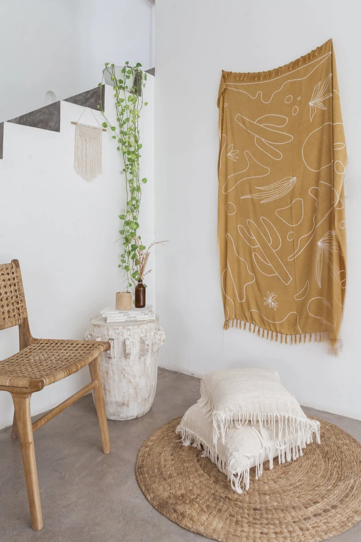 Village Thrive Iris Macrame Wall Hanging Home Goods 5 Village Thrive Iris Macrame Wall Hanging Home Goods
