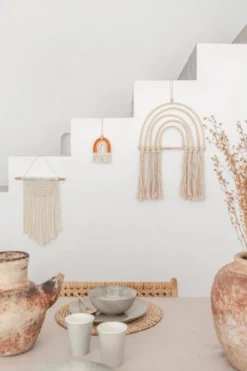 Village Thrive Iris Macrame Wall Hanging Home Goods