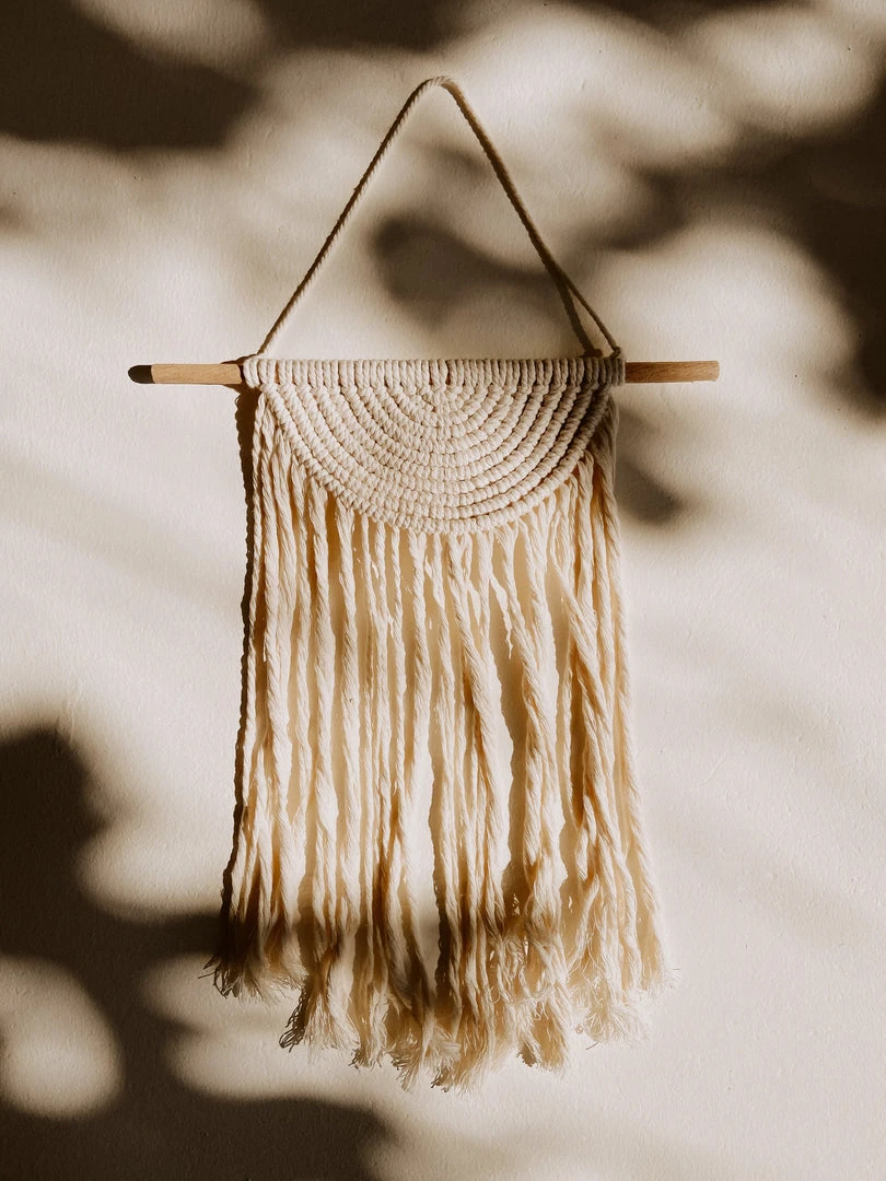 Village Thrive Iris Macrame Wall Hanging Home Goods 6 Village Thrive Iris Macrame Wall Hanging Home Goods