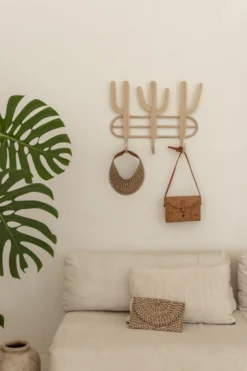 Village Thrive Ombre Rattan Clutch Bag Accessories