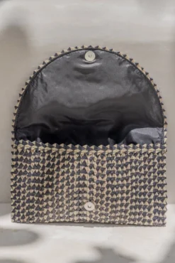 Village Thrive Ombre Rattan Clutch Bag Accessories