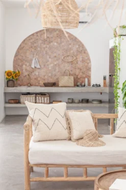 Village Thrive Accessories Woven Bucket Hat