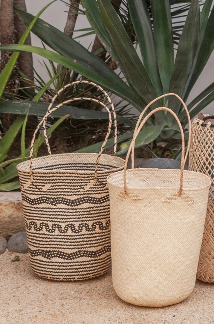 Village Thrive Accessories Praya Rattan Day Bag 3 Village Thrive Accessories Praya Rattan Day Bag