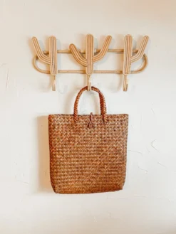 Village Thrive Cactus Rattan Multi Wall Hook Home Goods