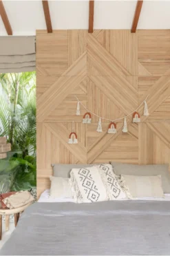 Village Thrive Home Goods Rainbow Macrame Garland