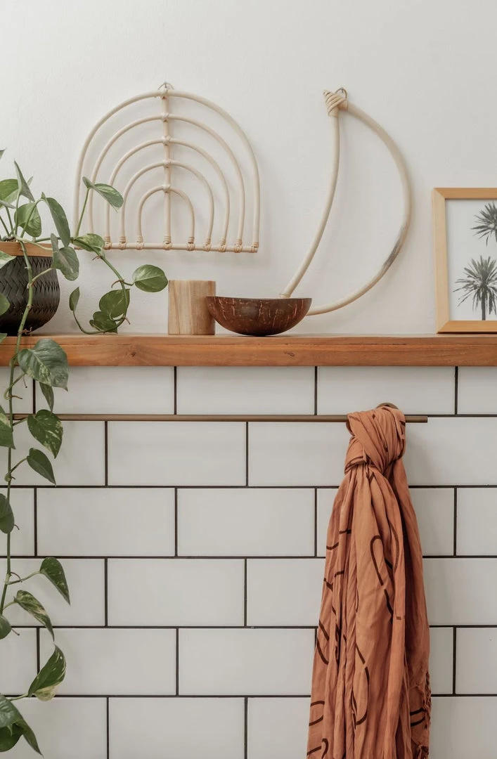 Village Thrive Rainbow Rattan Wall Decor Home Goods 4 Village Thrive Rainbow Rattan Wall Decor Home Goods