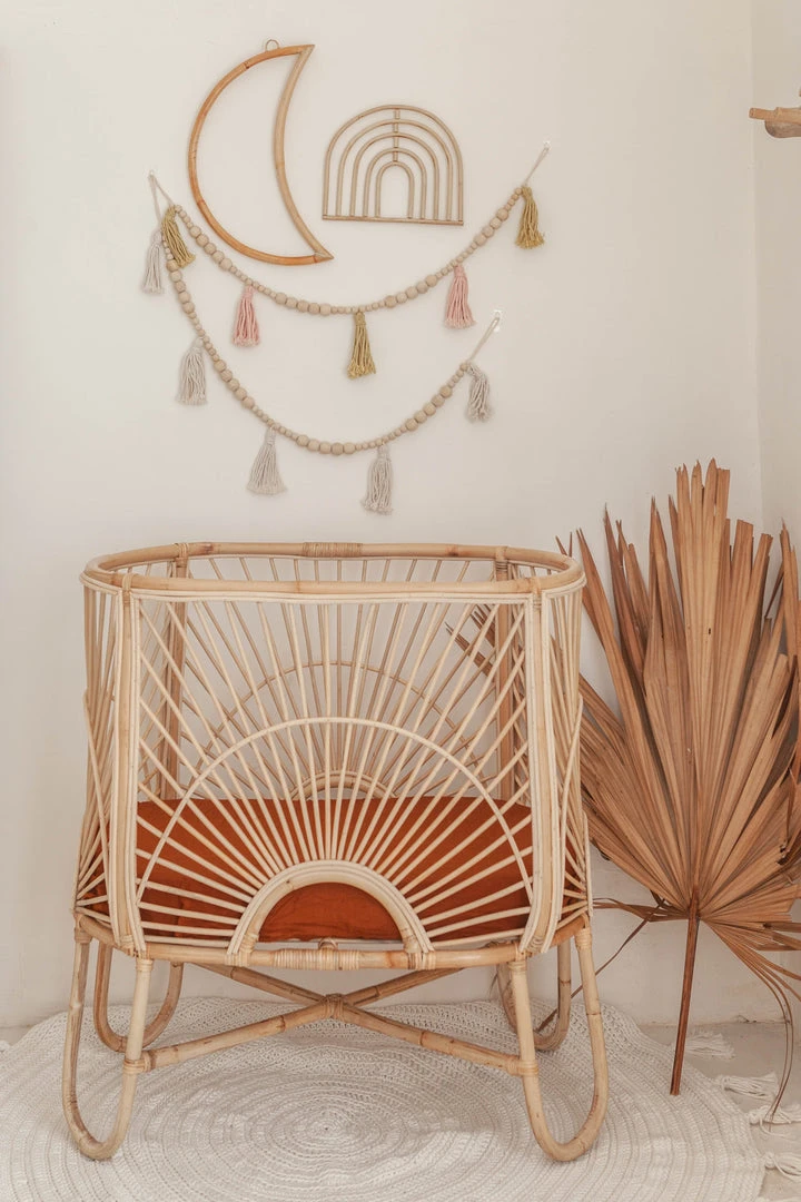 Village Thrive Rainbow Rattan Wall Decor Home Goods 5 Village Thrive Rainbow Rattan Wall Decor Home Goods