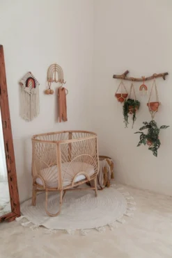 Village Thrive Rainbow Rattan Wall Hook