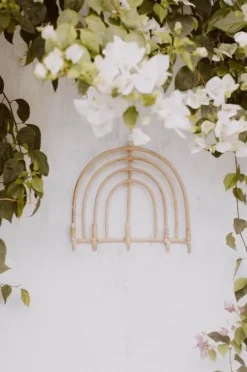 Village Thrive Rainbow Rattan Wall Hook