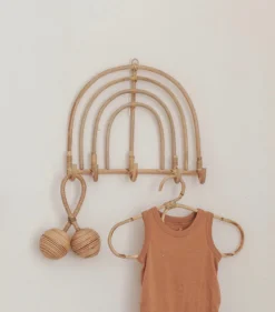 Village Thrive Rainbow Rattan Wall Hook