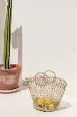 Village Thrive Baskets Sama Seagrass Tote Bag
