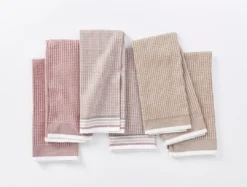 Coyuchi Waffle Kitchen Towel Set - Prairie