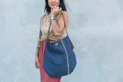 Will & Atlas Archer Jute Tote - Indigo Accessories