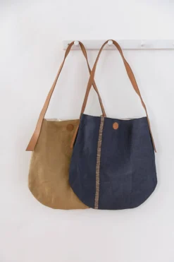 Will & Atlas Archer Jute Tote - Indigo Accessories