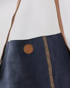 Will & Atlas Archer Jute Tote - Indigo Accessories