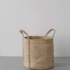 Will & Atlas Home Goods Jute Laundry Basket - Natural