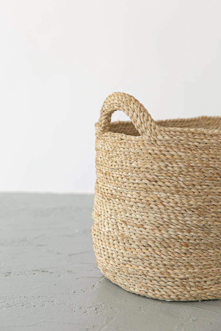 Will & Atlas Oval Jute Baskets - Natural Best Sellers 4 Will & Atlas Oval Jute Baskets - Natural Best Sellers