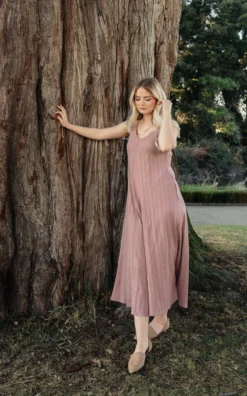 Mien Willow Wide Rib Jumpsuit Clothing